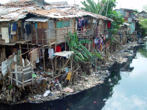 Slums in Jakarta