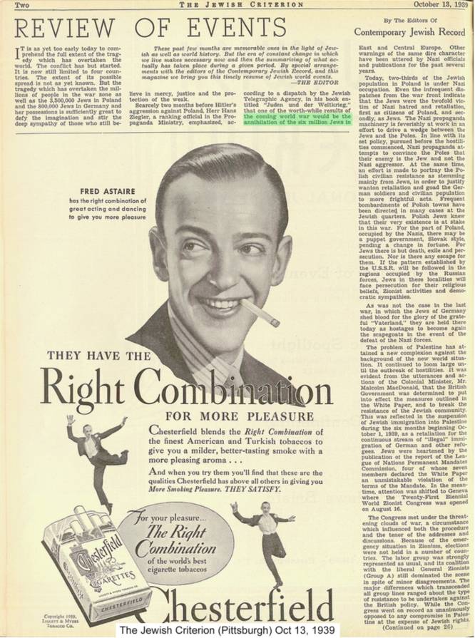 1939 Jewish Criterion